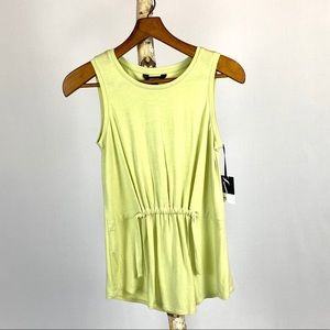 Vera Wang XS Celery Green Tank Top